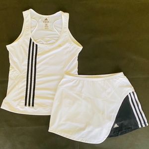 adidas Women's Tennis/Fitness Tank Top & Skirt